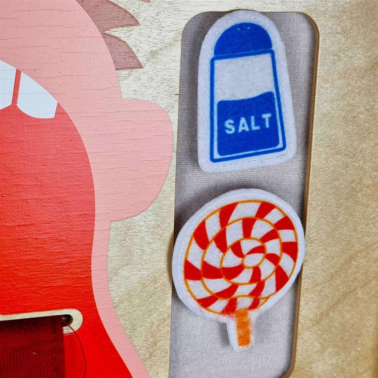 Edukacyjna Tablica Drewniana Masterkidz Higiena Jamy Ustnej