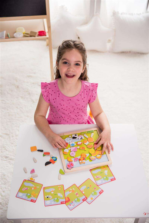 Układanka Magnetyczna Zwierzęta Farma Classic World