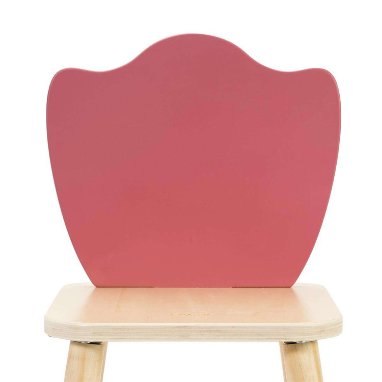 CLASSIC WORLD Pastelowe Krzesełko Grace dla Dzieci 3+ (Tulip)