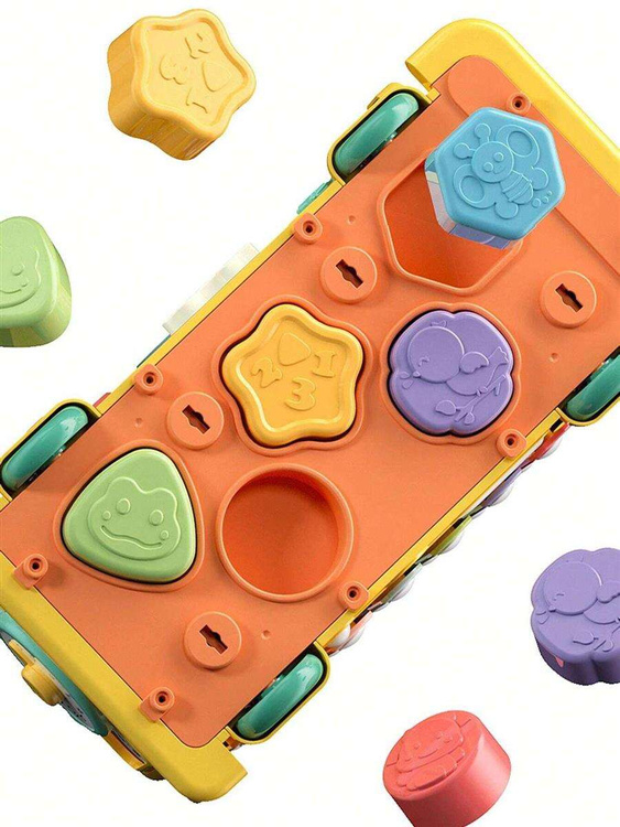 WOOPIE BABY Interaktywny Autobus Edukacyjny 6w1 Młoteczek Cymbałki +18 m