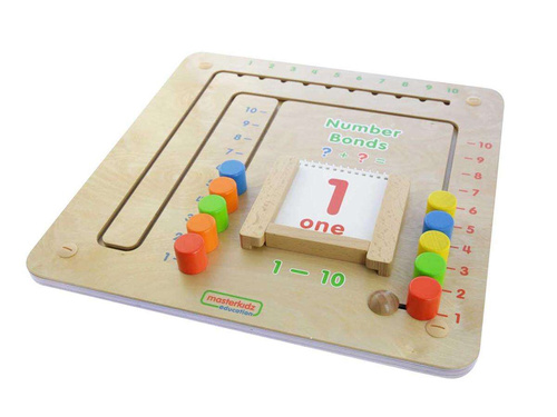 Tablica Gra Edukacyjna Łączenie Liczb Dodawanie Masterkidz