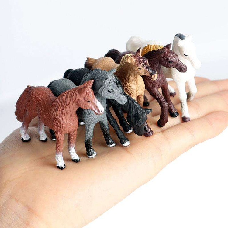 WOOPIE Zestaw Figurki Konie 16 szt.