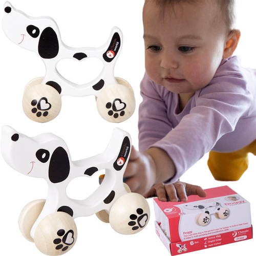 Pchanka Drewniana Piesek Dalmatyńczyk Classic World