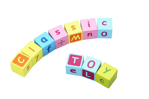 CLASSIC WORLD Chodzik Pchacz Dla Dzieci Z Klockami