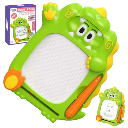 WOOPIE Znikopis Tablica Magnetyczna 2w1 Gra Zręcznościowa Pinball Flipper Zielona