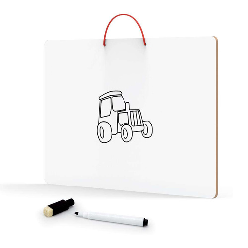 Viga 2w1 Tablica Edukacyjna z Magnetyczną Mapą Świata