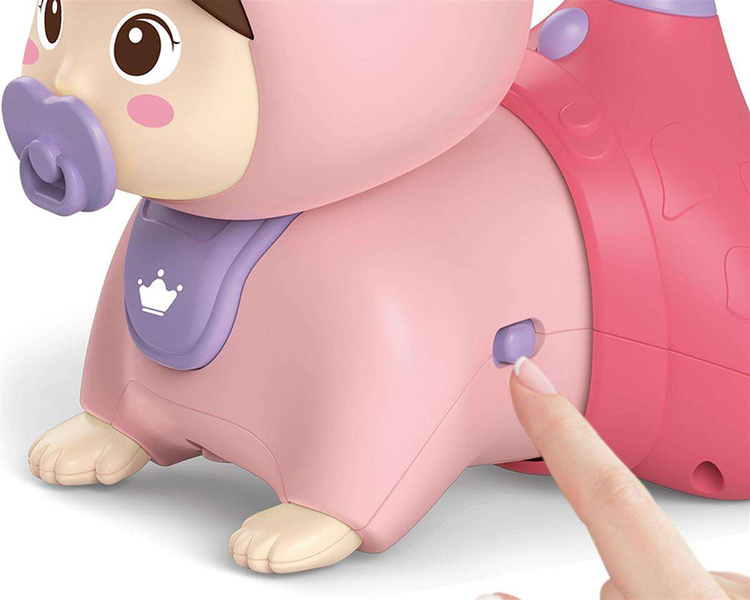 WOOPIE BABY Raczkujący Bobas Zabawka z Melodiami Świecąca