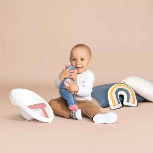 SMOBY Little Chodzik Pchacz 3w1 Wózek dla Dzieci + Lalka Bobas