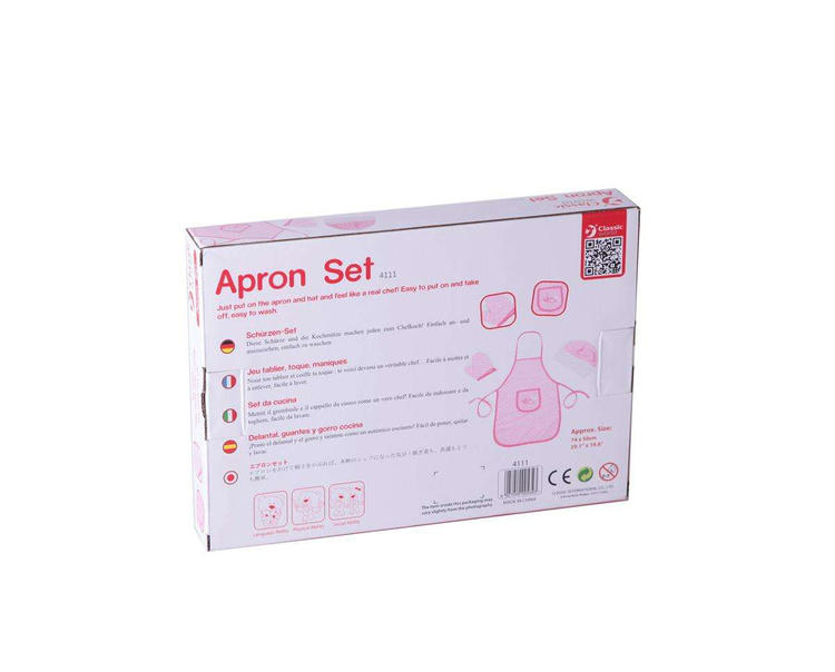 Classic World Zabawka Mały Kucharz Fartuszek