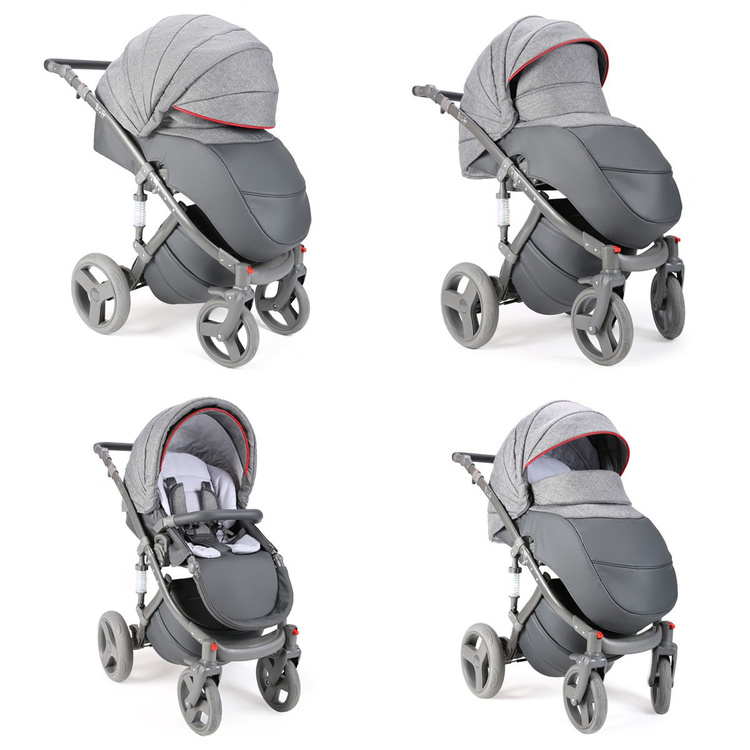 Wózek wielofunkcyjny 3w1 Teo&Gigi x-line model