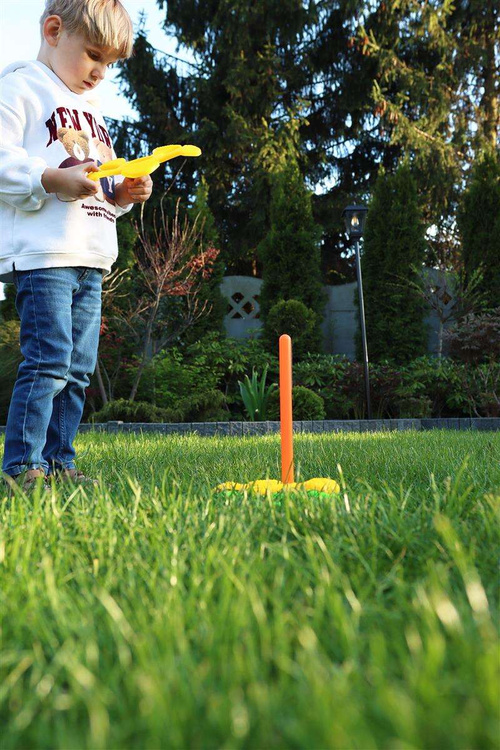 WOOPIE Gra Serso Zręcznościowa Rzut do Celu Paliki Kółka 3 szt.