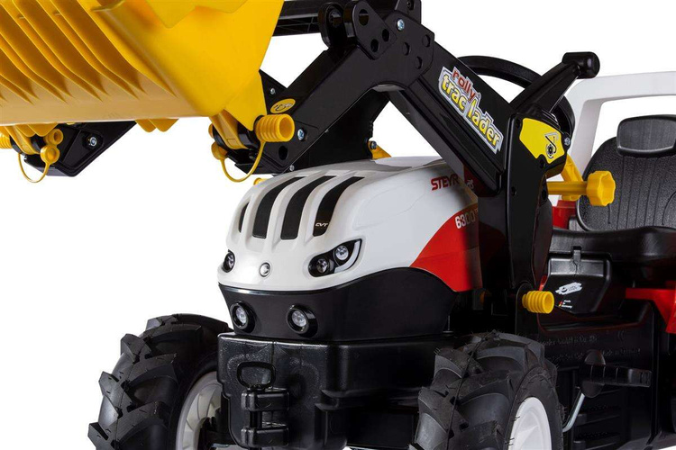 Rolly Toys Traktor rollyFarmtrac Steyr 6300 Terrus CVT z Łyżką na Pedały