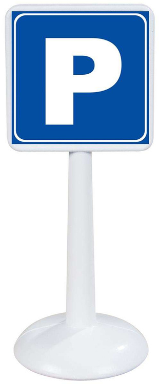 WOOPIE Zestaw Edukacyjny Mini Znaków Drogowych 16 el. + Samochodzik