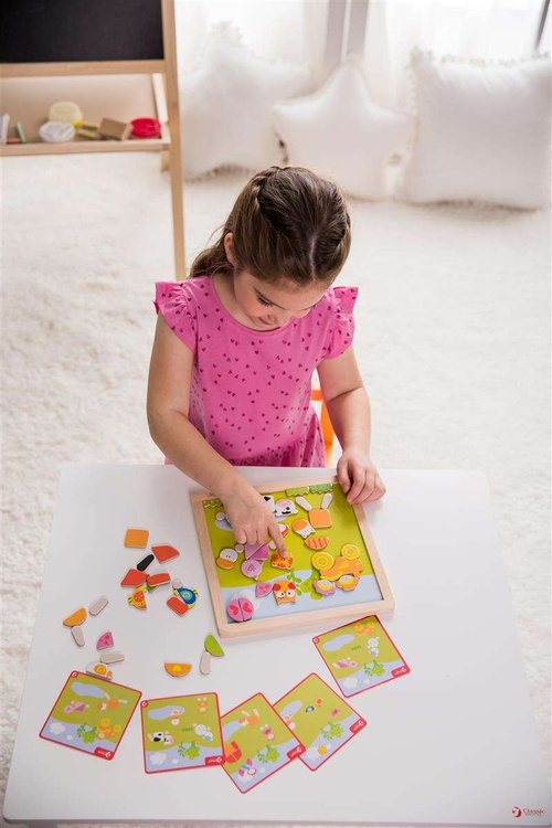 Układanka Magnetyczna Zwierzęta Farma Classic World