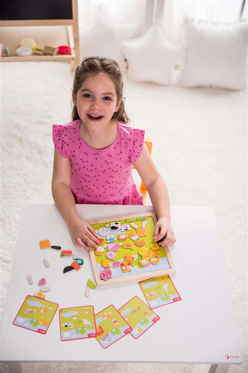 Układanka Magnetyczna Zwierzęta Farma Classic World