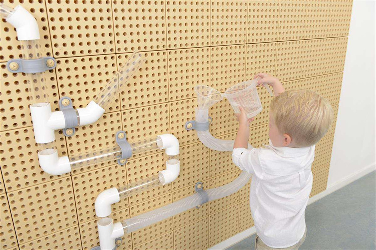 Zestaw Hydrauliczny Do Budowania Systemów Rur - Tablica Naukowo-Kreatywna Masterkidz STEM