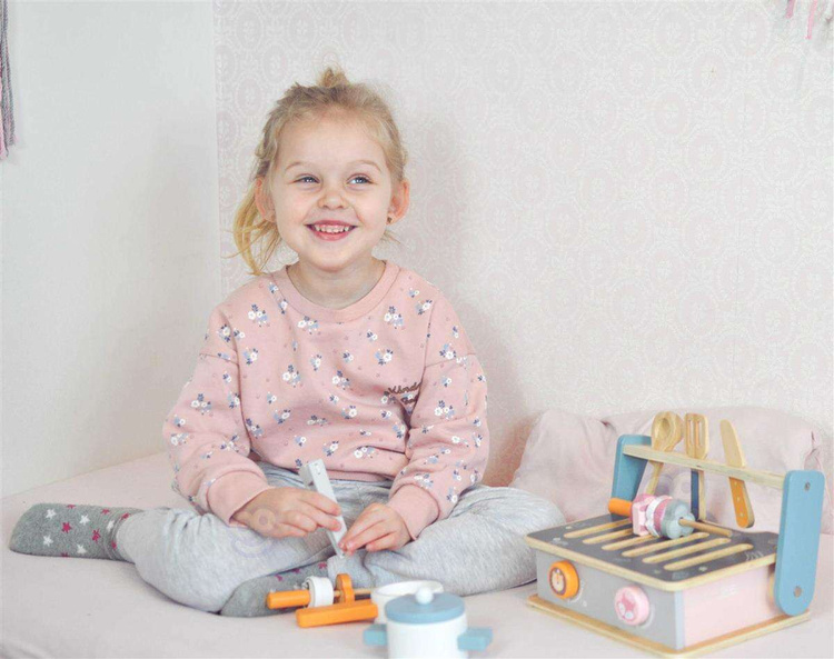 Drewniana Składana Kuchenka i Grill Viga Toys