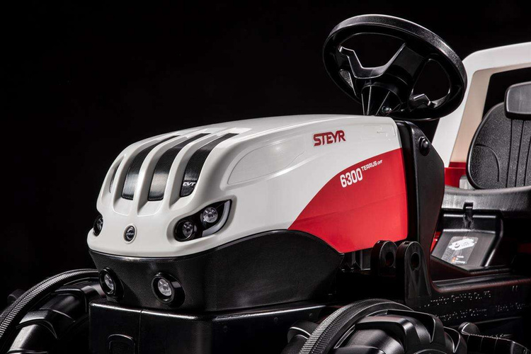 Rolly Toys Traktor rollyFarmtrac Steyr 6300 Terrus CVT z Łyżką na Pedały