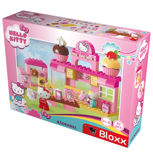 BIG Klocki Hello Kitty Cukiernia + 2 figurki (82el.)