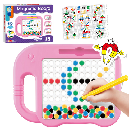 WOOPIE Tablica Magnetyczna dla Dzieci Montessori MagPad Słonik