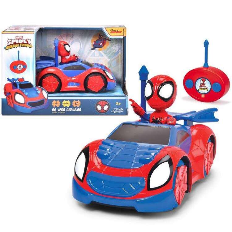 JADA Disney Marvel Spidey Samochód Kabriolet RC Roadster Zdalnie Sterowany